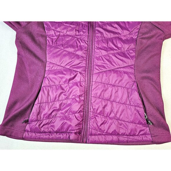 Spyder Womens XL Raspberry Quilted Full-Zip Jacket - Picture 4 of 9